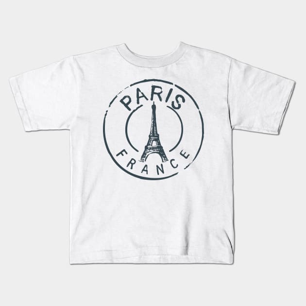 I Love Paris Kids T-Shirt by osmansargin